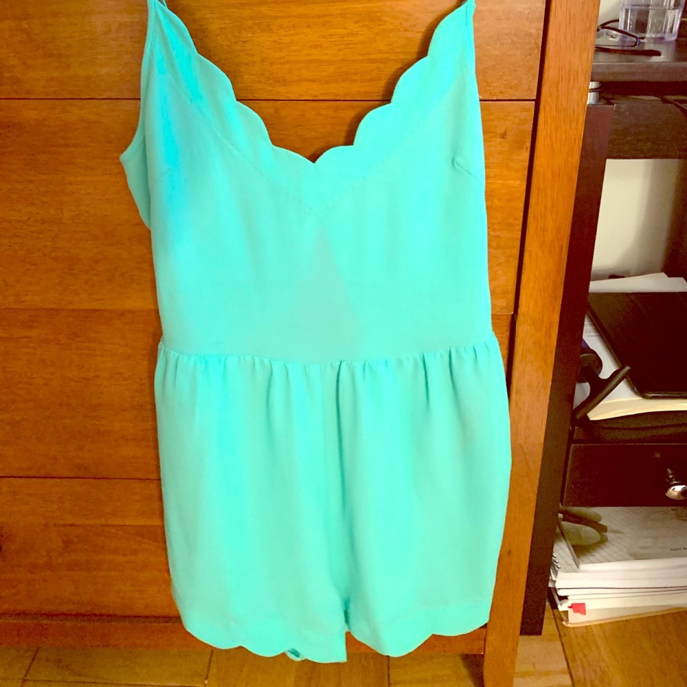 Turquoise romper